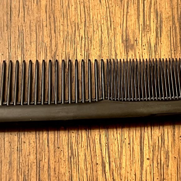 New Hair Comb WWII Original British Army Issued Black Stamped: Made In Canada 7" - Picture 4 of 9